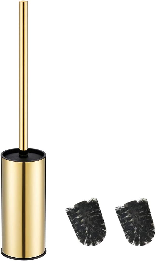 Suport Perie WC Inoxidabil Auriu