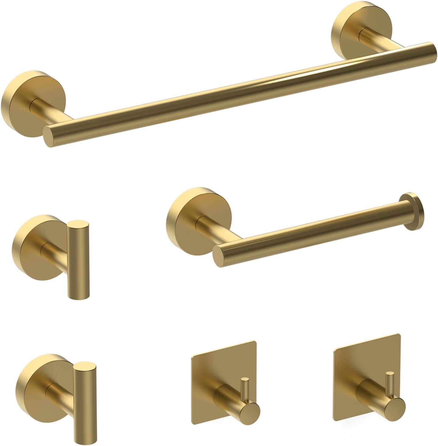 Set Accesorii Baie Auriu