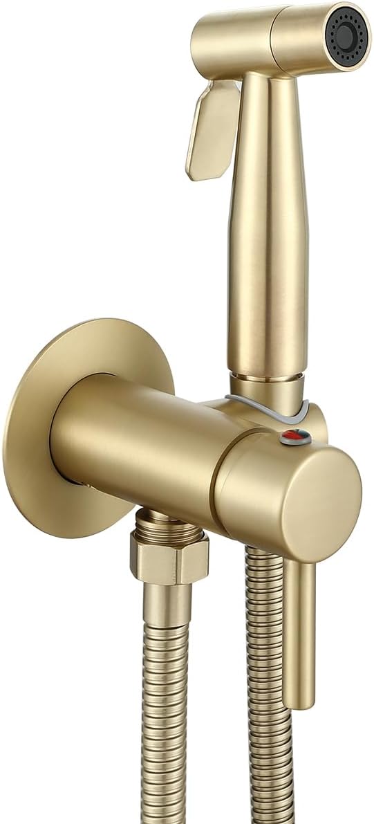 Set Bideu Încorporat Auriu