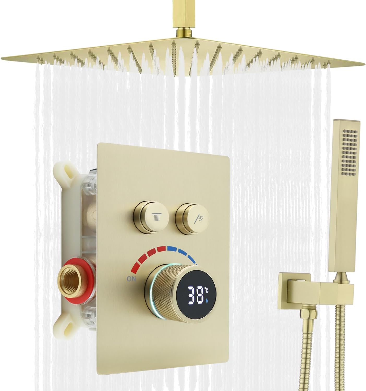 Set Duș Tavan 40,6 Cm