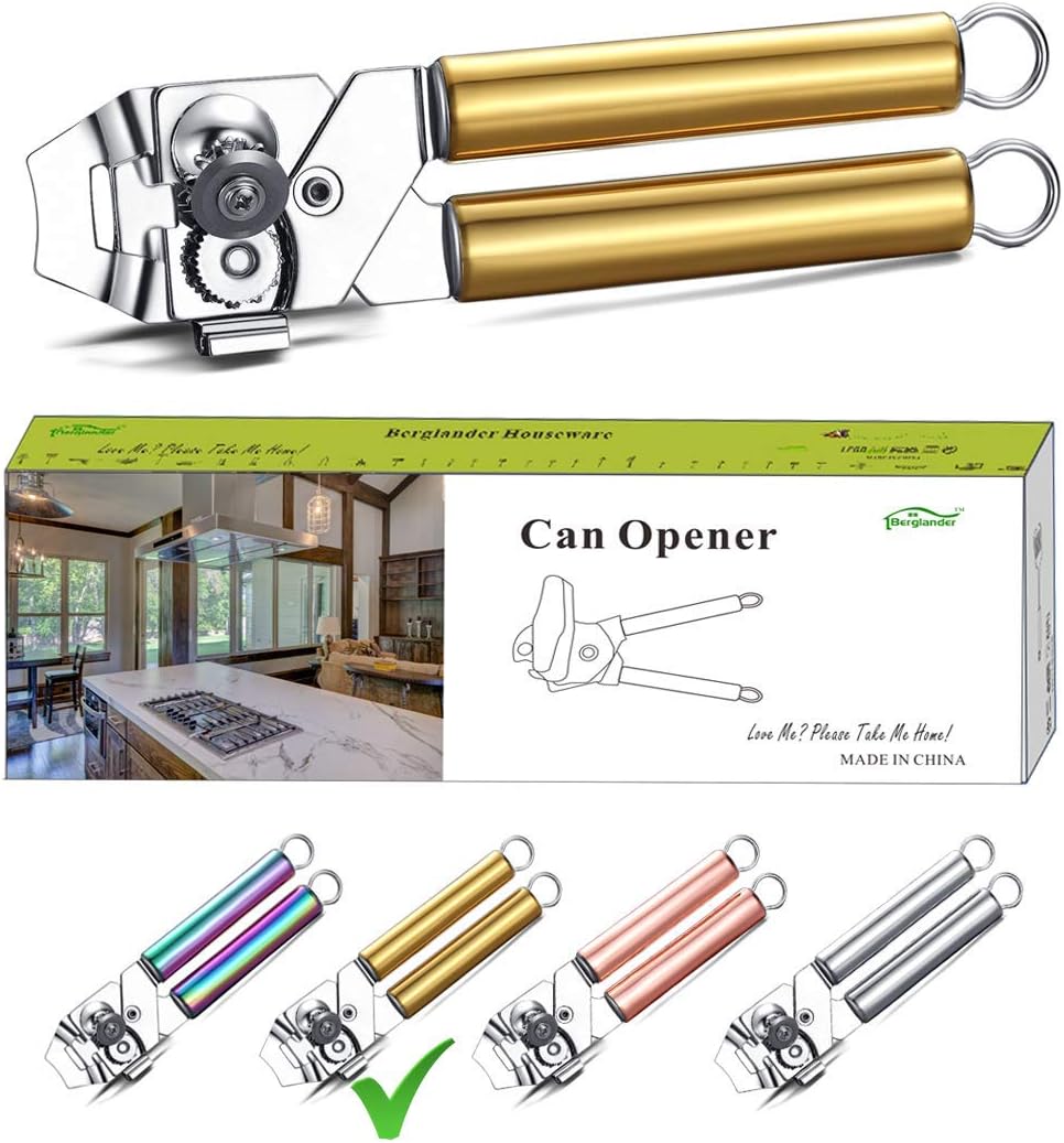 Deschizător Conservă Inox Auriu