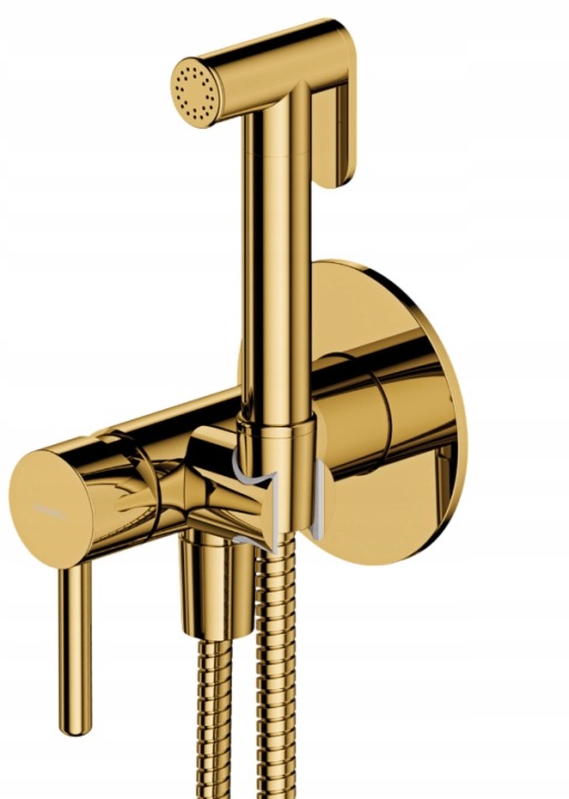 Baterie pentru bideu încastrată OMNIRES Y SYSYBI2GL, auriu lucios