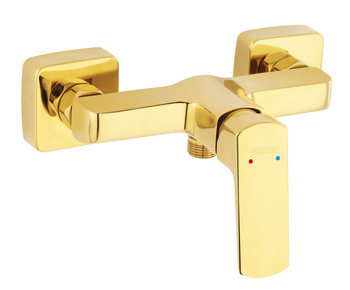 Baterie de duș FERRO Vitto Gold Verdeline, aurie