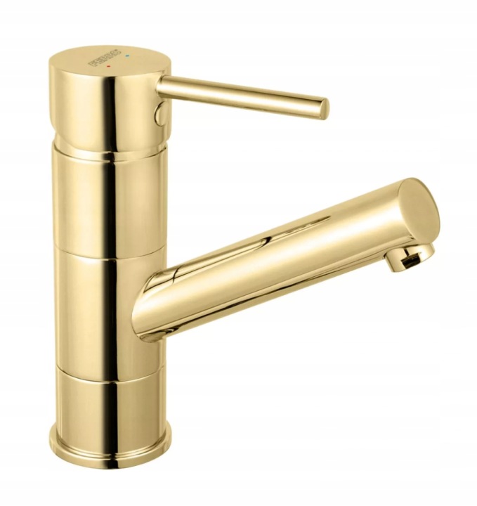 Baterie lavoar stativă FERRO FIESTA GOLD aurie