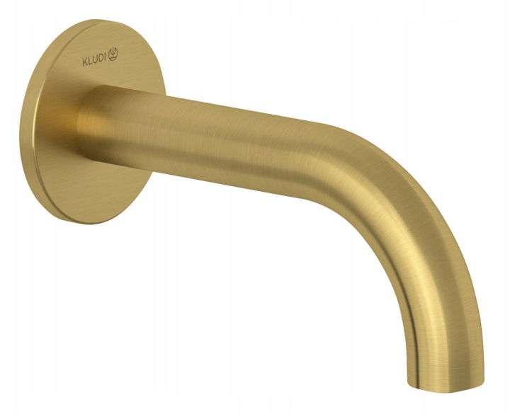 Pipă pentru cadă KLUDI Bozz 3/4" L, auriu periat