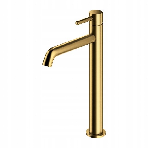 Baterie înaltă pentru lavoar OMNIRES Y auriu periat Y1212GLB